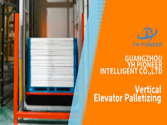 Vertikaler Aufzugspalletierung