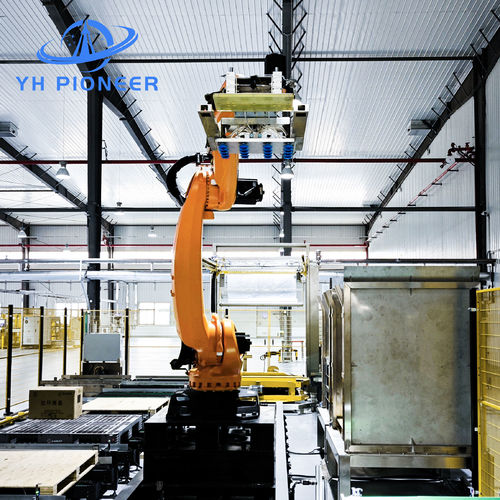 Latest company news about Erhöhen Sie die Effizienz mit dem automatisierten Palletierungssystem von GUANGZHOU YH PIONEER INTELLIGENT CO.,LTD
