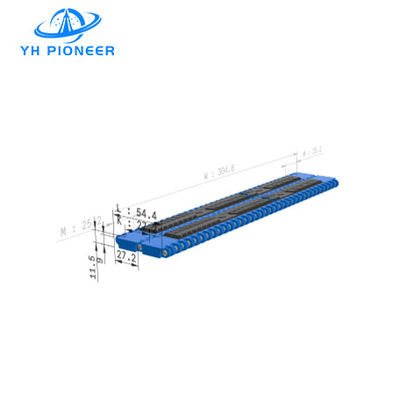 Guter Preis Dauerhafter Flattop Modular Gürtel mit Gummioberfläche für verbesserte Verschleißfestigkeit und Lärmreduzierung Online