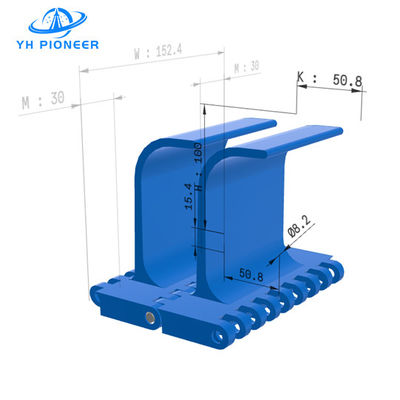 Guter Preis Flexible Hook - Mesh-Gürtelkette mit PP für individuell angepasste Anhebung und Transportlösungen Online