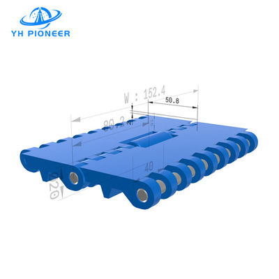 Guter Preis PP Modular Plastic Conveyor Belt mit Walzen, Materialtransport Modular Belting Online