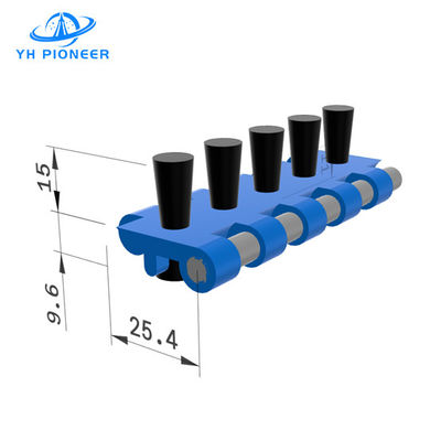 Guter Preis 85 mm Breite Modularband mit Bürste für Materialhandhabung und Reinigung Online