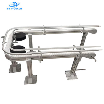 Guter Preis Hygienische pharmazeutische Flaschenfördermaschine mit POM-Material für einen stabilen zuverlässigen Flaschenförderer Online