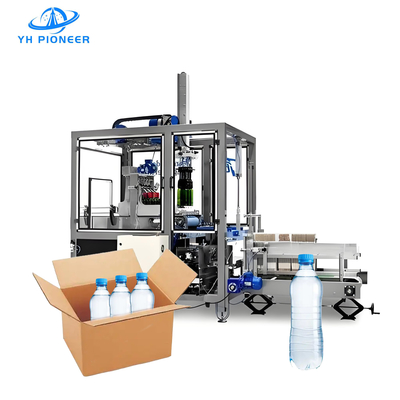 Guter Preis Automatische Wasser-Kistenpackmaschine mit Edelstahlkonstruktion für energieeffizienten Betrieb Online