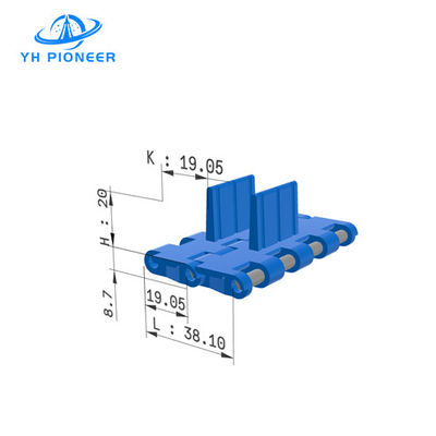 Guter Preis Modularer Gürtel für die Reinigung von Sanitärtransporten in der Lebensmittel- und Pharmaindustrie Online