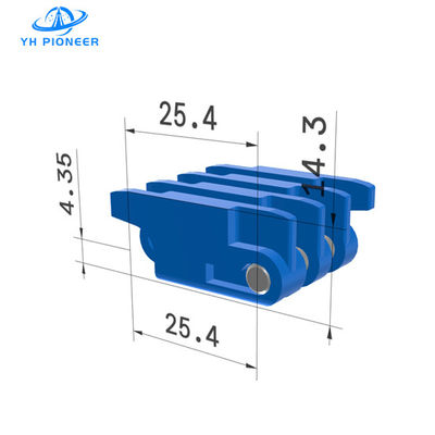 Guter Preis Modularer Gurt mit PP-Achsen für vereinfachte industrielle Transportsysteme mit geringer Wartung Online