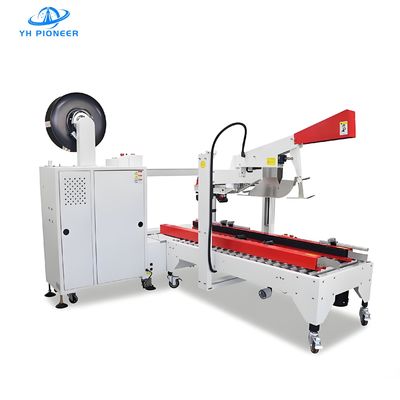 Guter Preis 18 m/min Automatische Kartonfachversiegelungsmaschine mit 30 mm und 45 mm Bandbreite Online
