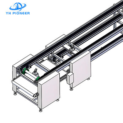 Guter Preis Industrielle Doppelgeschwindigkeits-Rollkettenförderer mit modularem Aluminiumprofil Online