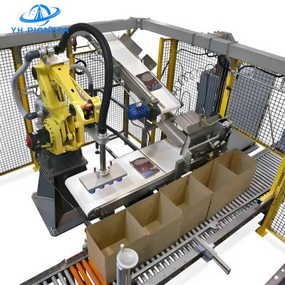 Guter Preis Automatische Roboterkarton-Erector-Maschine 3 kg Nutzlast mit 6 Achsen Flexibilität Online