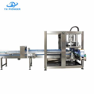 Guter Preis 28 kW Flaschenkartonverpackungsmaschine 20-25 Flaschen pro Minute für die Lebensmittelindustrie Online