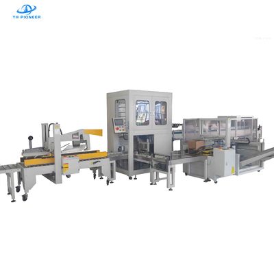 Guter Preis Zuverlässige Taschenkartonverpackungsmaschine für weiche Taschenverpackungen mit Edelstahlkonstruktion und Motorleistung von 7,5 kW Online