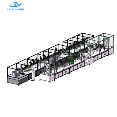 Guter Preis Hocheffiziente kleine Montagelinie für die Wasserzählerproduktion mit 20-25 Stück/min Kapazität und automatischer Zufuhr Online