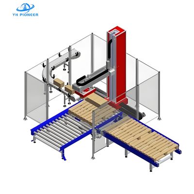 Guter Preis Hochautomatisierte und wartungsarme Einzelkolonnen-Palletierung mit 100 kg Armlast für verschiedene Industrieanwendungen Online